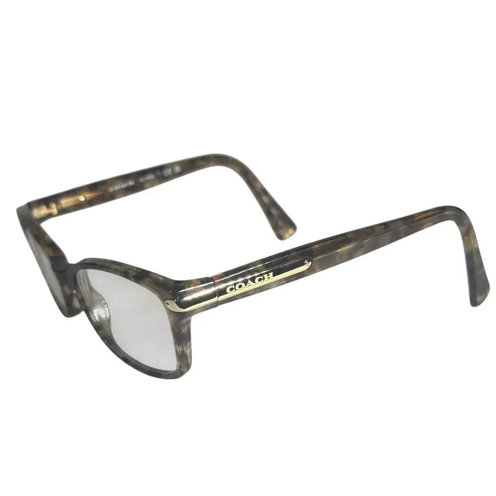 Coach HC6065 Eyeglasses Confetti Light Brown 5287 51mm Women’s Frames